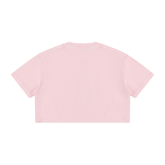 I Don't Care Enough Baby Tee — Design 1