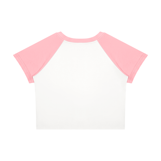 I Don't Care Enough Baby Tee — Design 2
